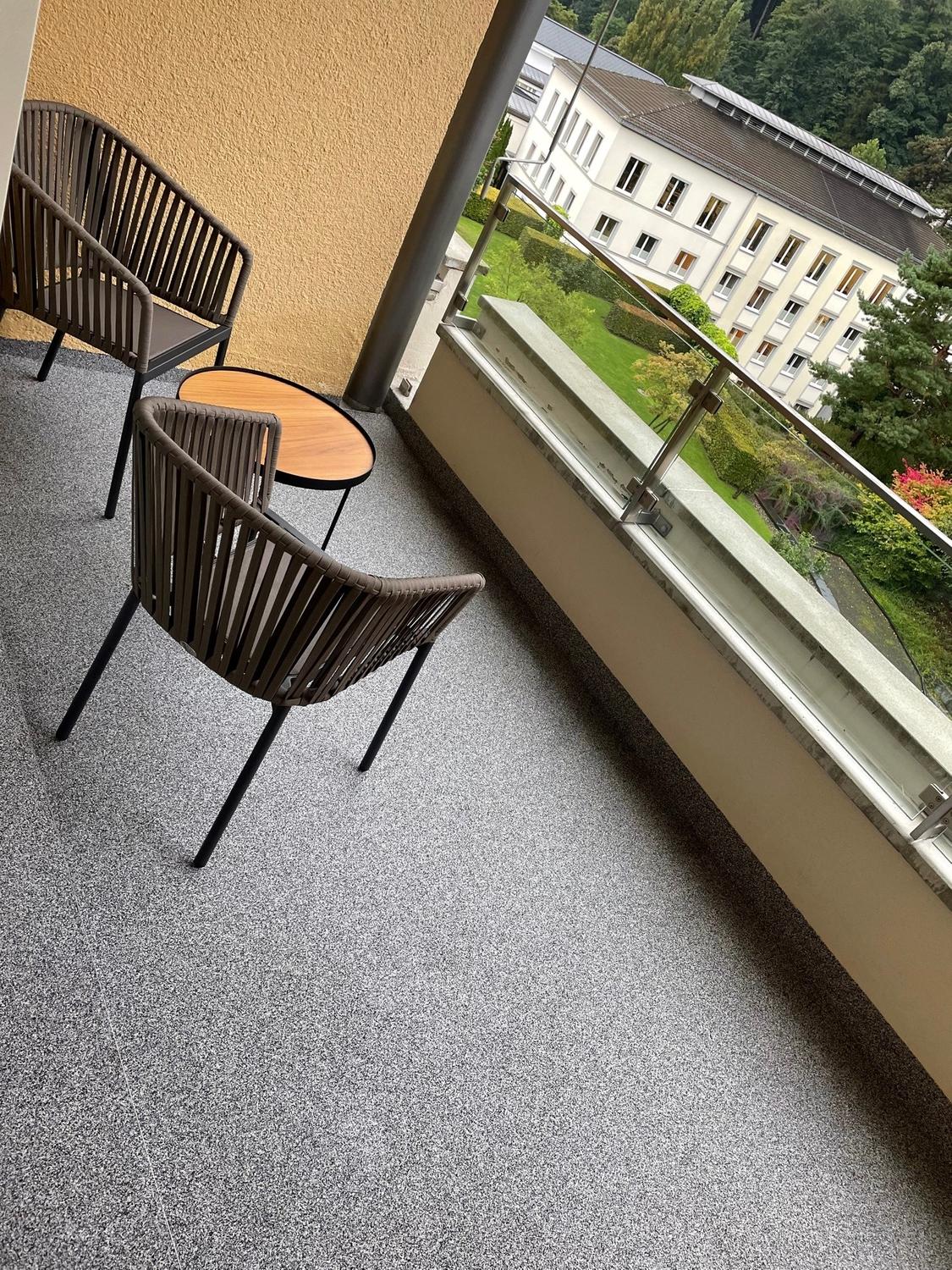 Alsan flüssige Abdichtung Oberflächengestaltung