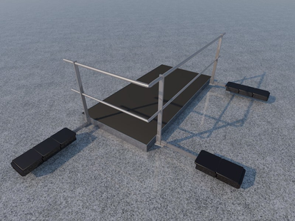 SOPRASAFE GUARDRAIL - ECO - EXIT-KIT L