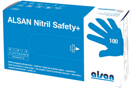 NITRIL SAFETY+ SCHUTZHANDSCHUHE