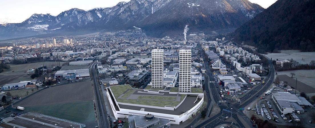 «City West» – le nouveau quartier mondain de Coire