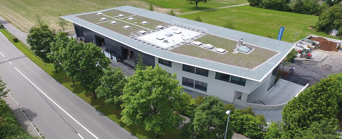 Du nouveau centre opérationnel de la société Schoop + Co AG à Fislisbach près de Baden