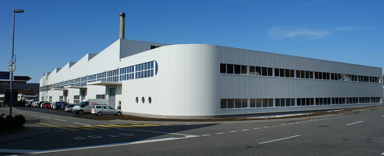 Werkhalle W5 für ABB Turbo Systems