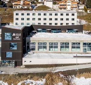 Das neue Wellnesshostel 3000 & Aua Grava in Laax