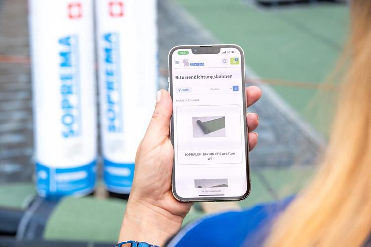 Haben Sie sich schon fürs Kundenportal von SOPREMA registriert?