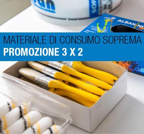 Materiale di consumo Soprema promozione 3 X 2