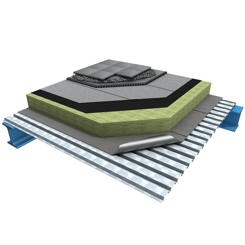 B 2.3.2 Warmdach mit Mineralfaserplatten