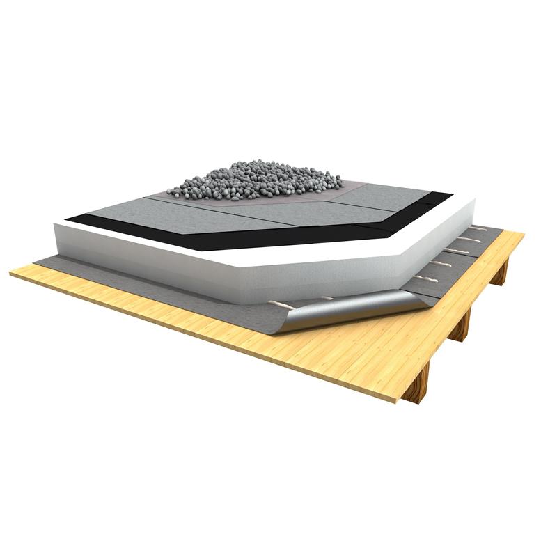 B 3.1.4 Warmdach mit expandierten Polystyrolplatten