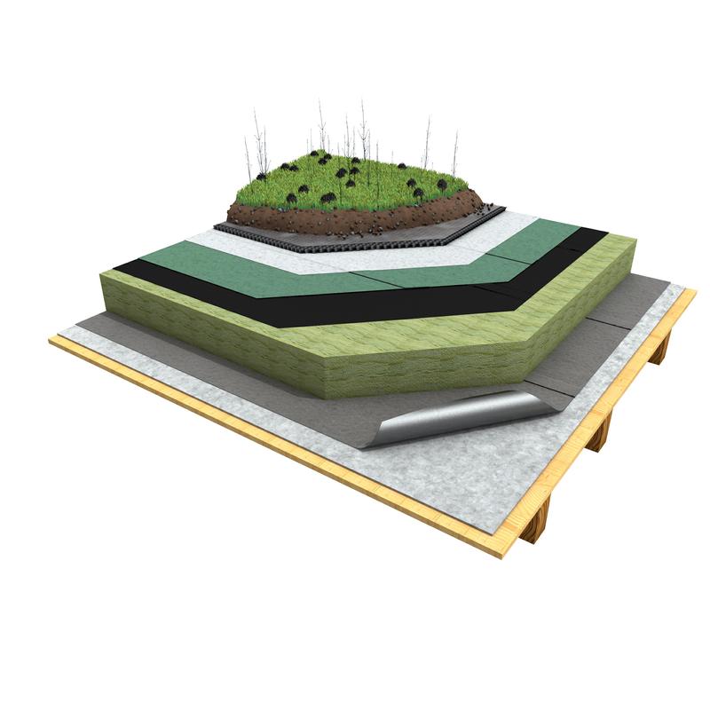 B 3.4.3 Warmdach mit Mineralfaserplatten