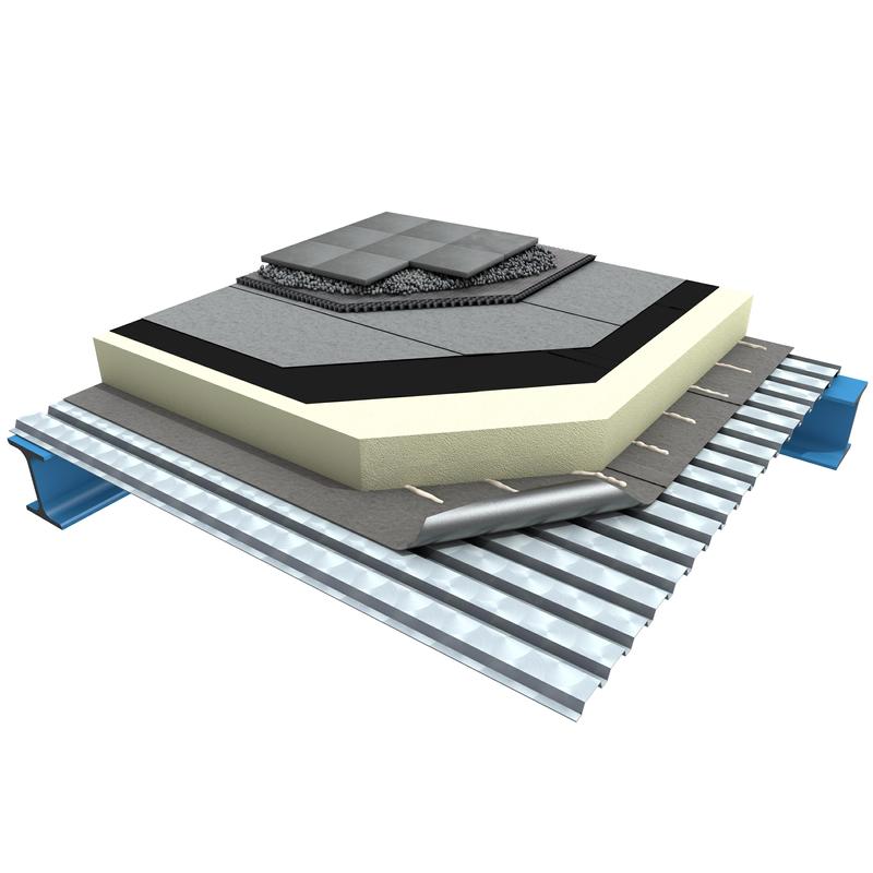 B 2.3.1 Warmdach mit PIR-Hartschaumplatten