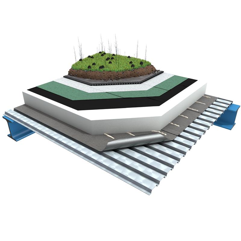 B 2.4.5 Warmdach mit expandierten Polystyrolplatten