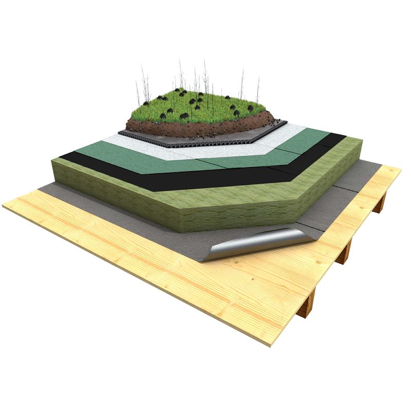 B 3.8.3 Warmdach mit Mineralfaserplatten