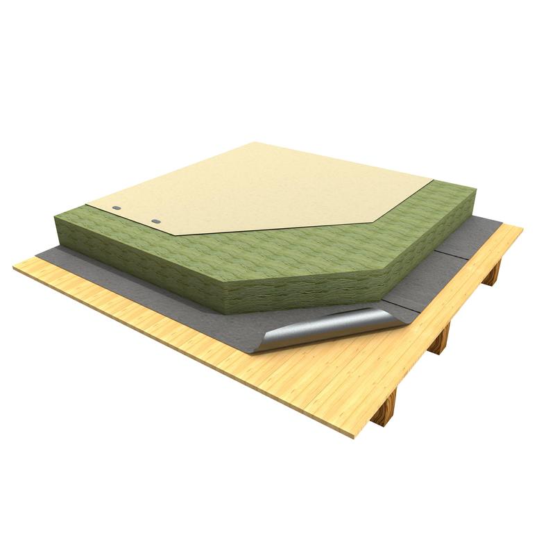 K 3.2.2 Warmdach mit Mineralfaserplatten