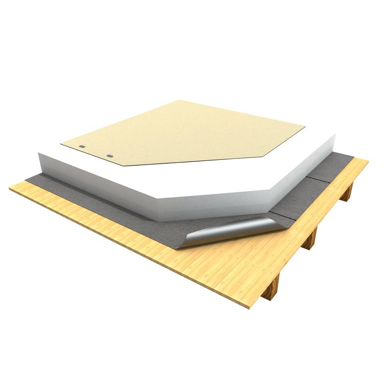 K 3.2.3 Warmdach mit expandierten Polystyrolplatten