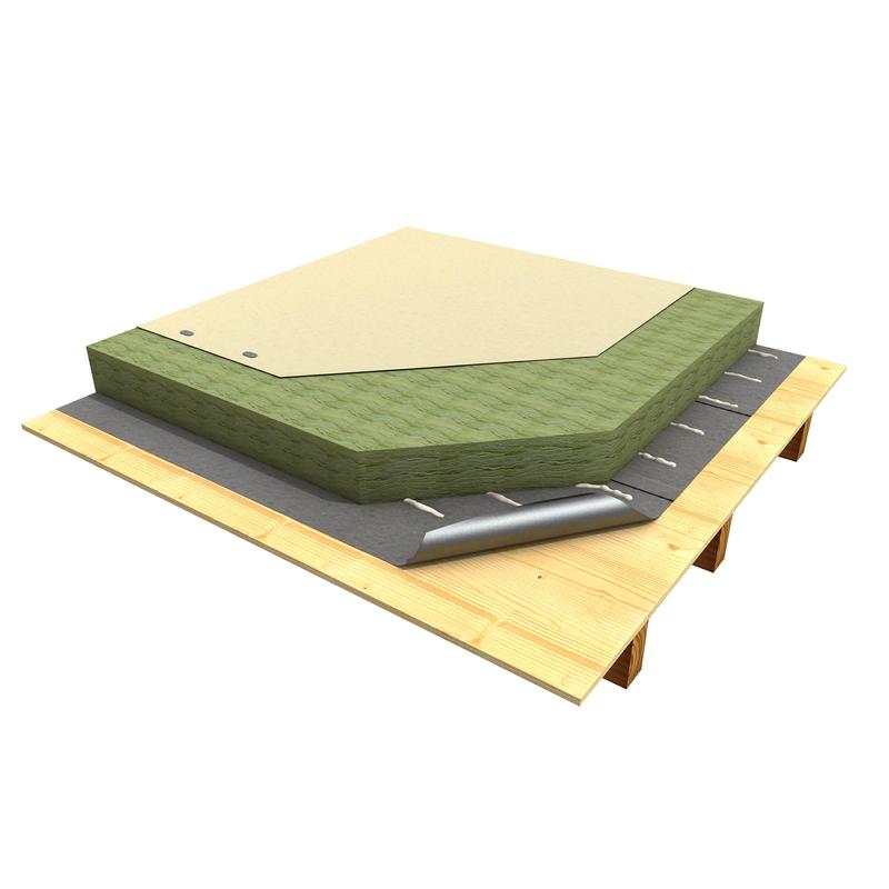 K 3.6.2 Warmdach mit Mineralfaserplatten