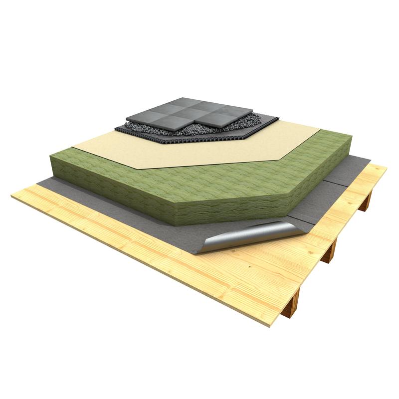 K 3.7.3 Warmdach mit Mineralfaserplatten