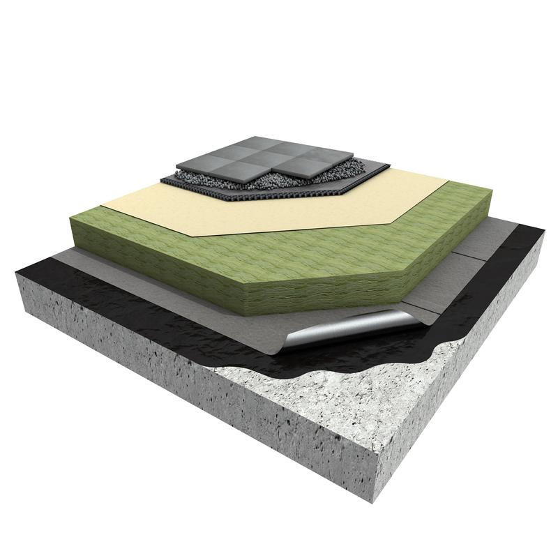 K 1.3.2 Warmdach mit Mineralfaserplatten